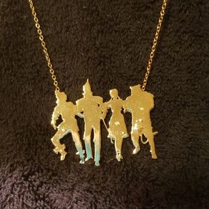 Wizard of Oz gold necklace
